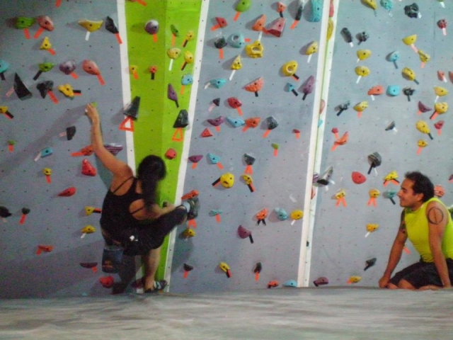 Aprendiendo escalada